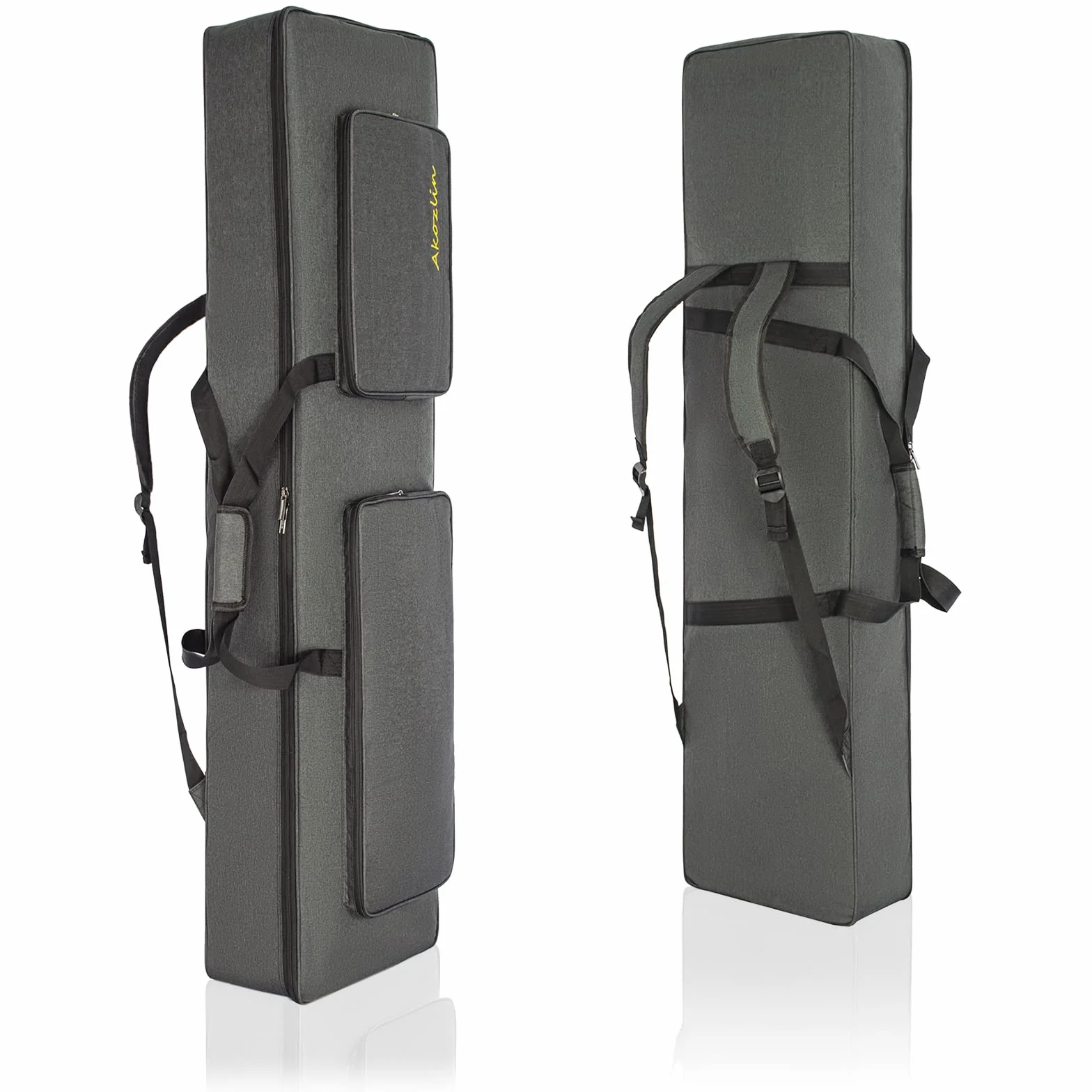 AKOZLIN Sac de transport universel étanche Oxford épais pour clavier portable 88 touches 137,9 cm