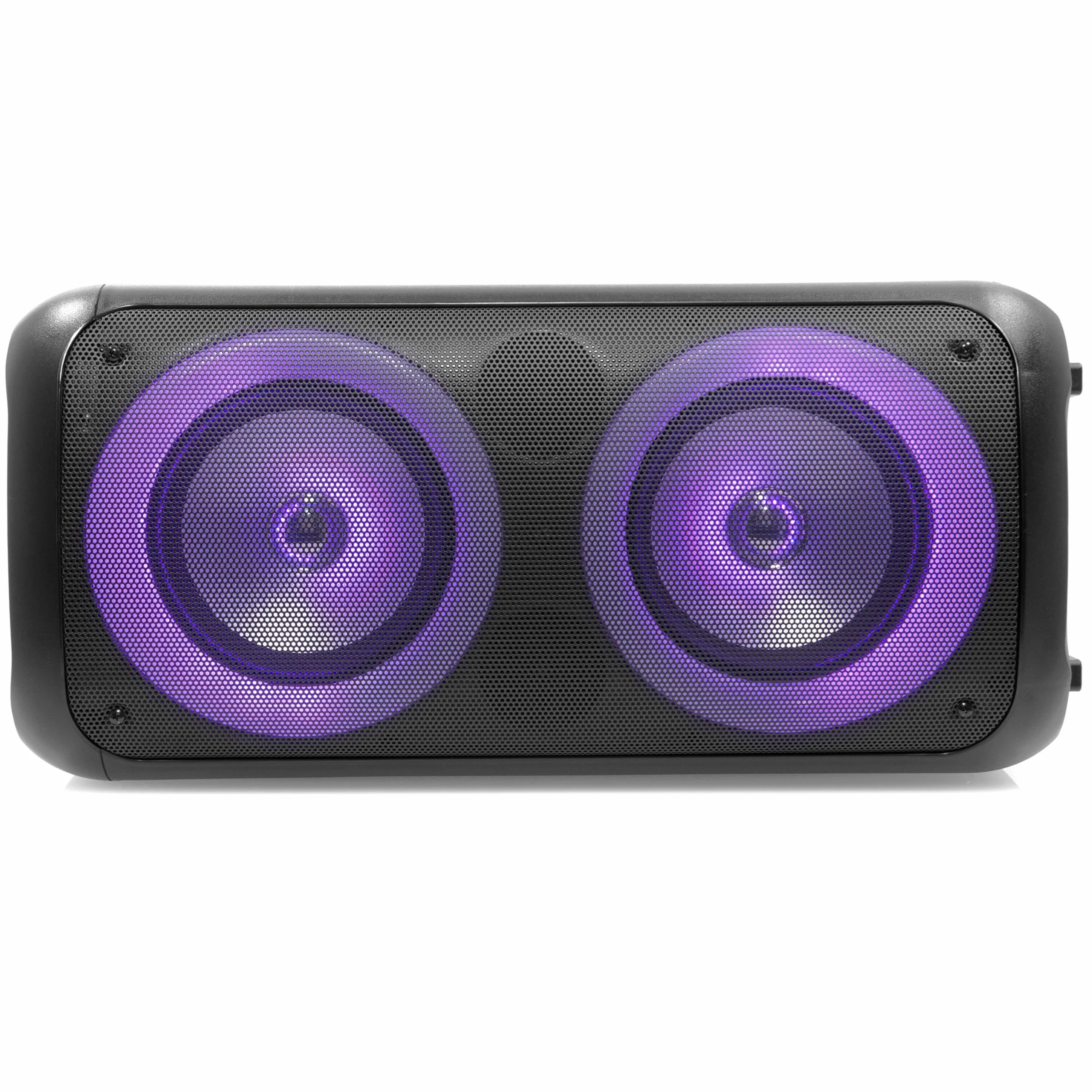 BoomTone DJ Traveler 400 Enceinte sur Batterie Bluetooth USB/SD Lumière Intégrée Poignée Télescopique