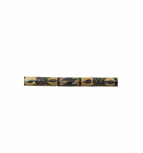 Didgeridoo en Bambou sculpté motif Tortues 120cm