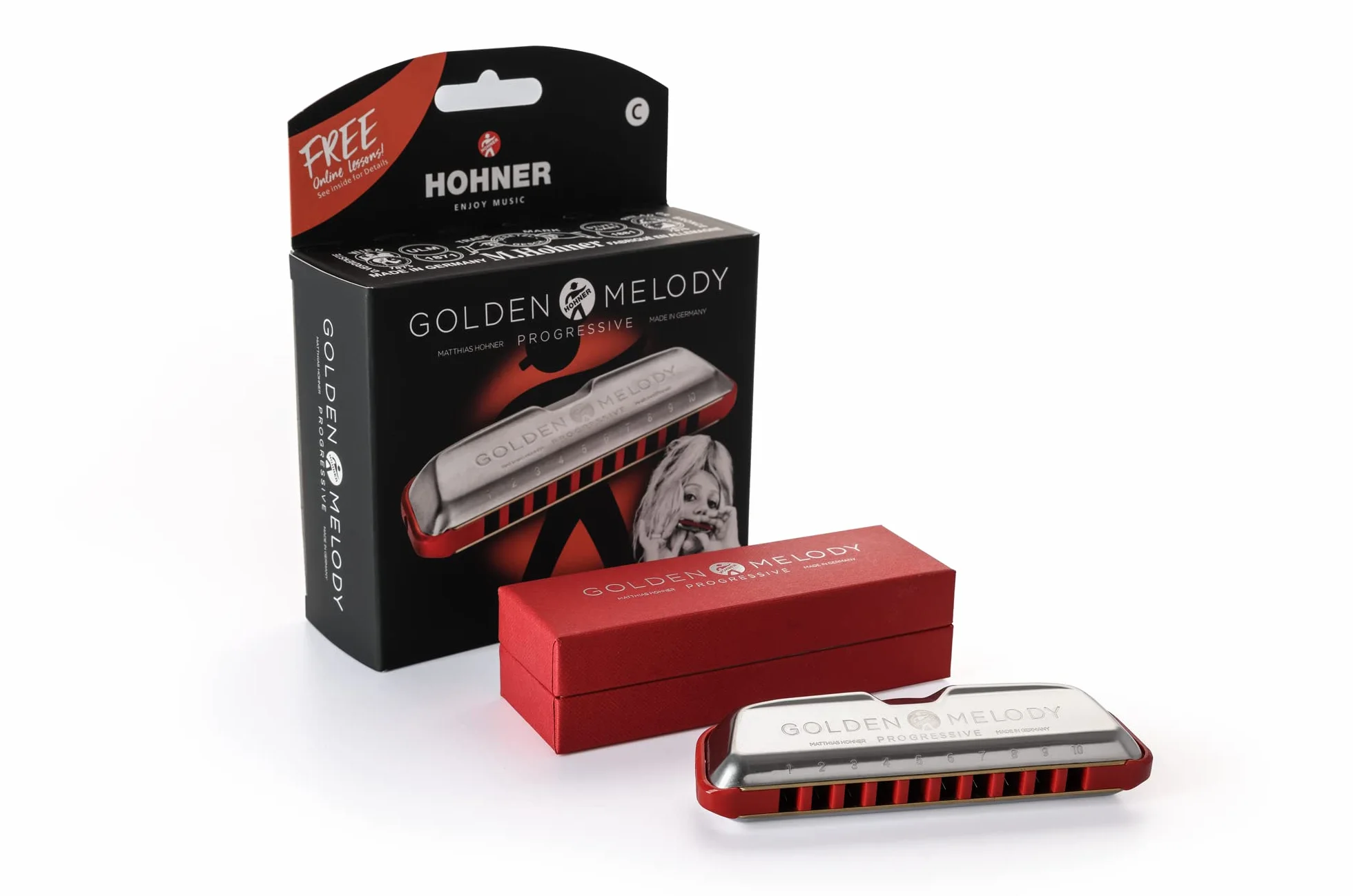 HOHNER Golden Melody Harmonica C