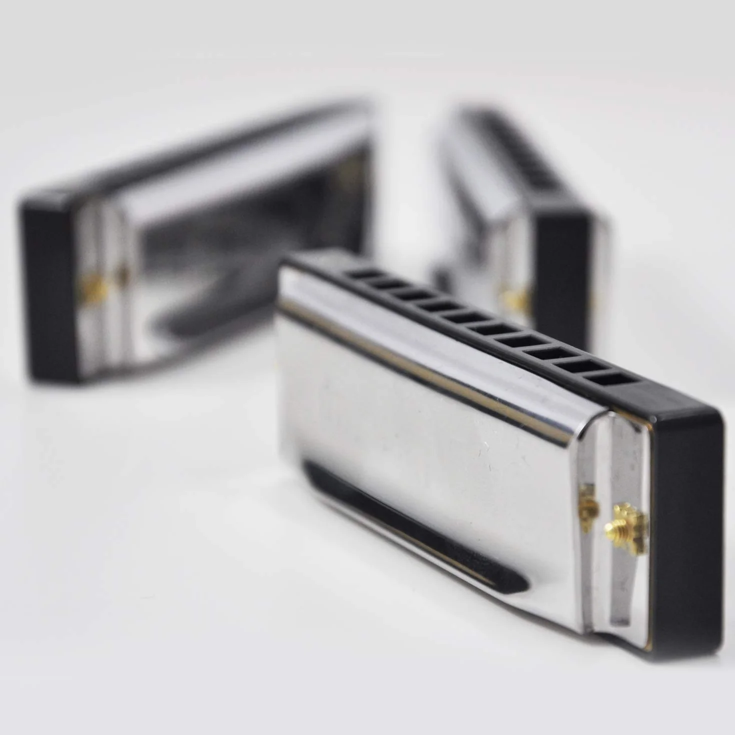 Harmonica Set 7 Trous 10 Tonalités Do Ré Mi Fa Sol La Si bémol Majeur Coffre Robuste TMH-213S