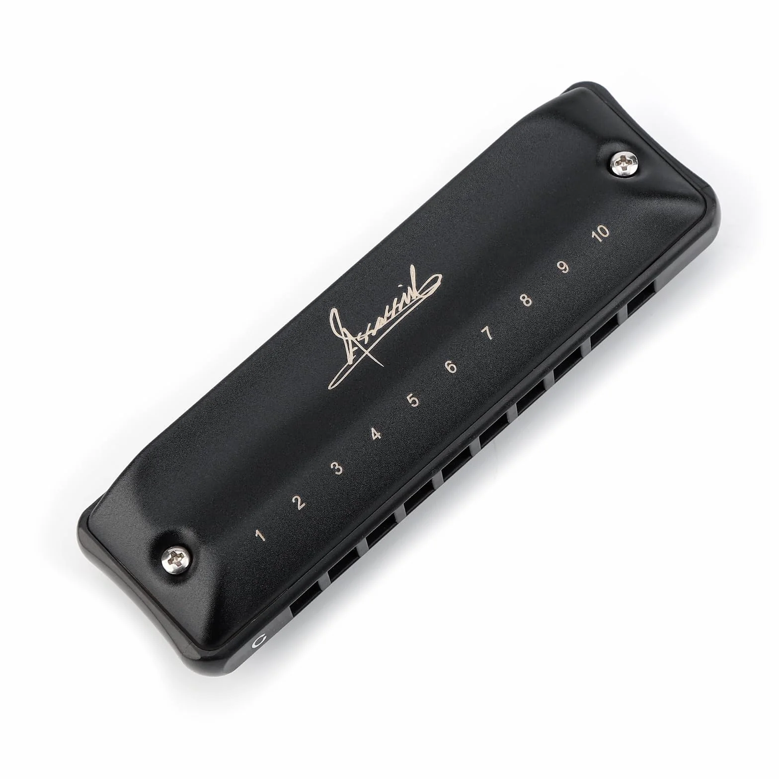 JDR Harmonica Clé de C 10 Trous 20 Tonalités pour Adultes Enfants Professionnels Débutants avec Etui