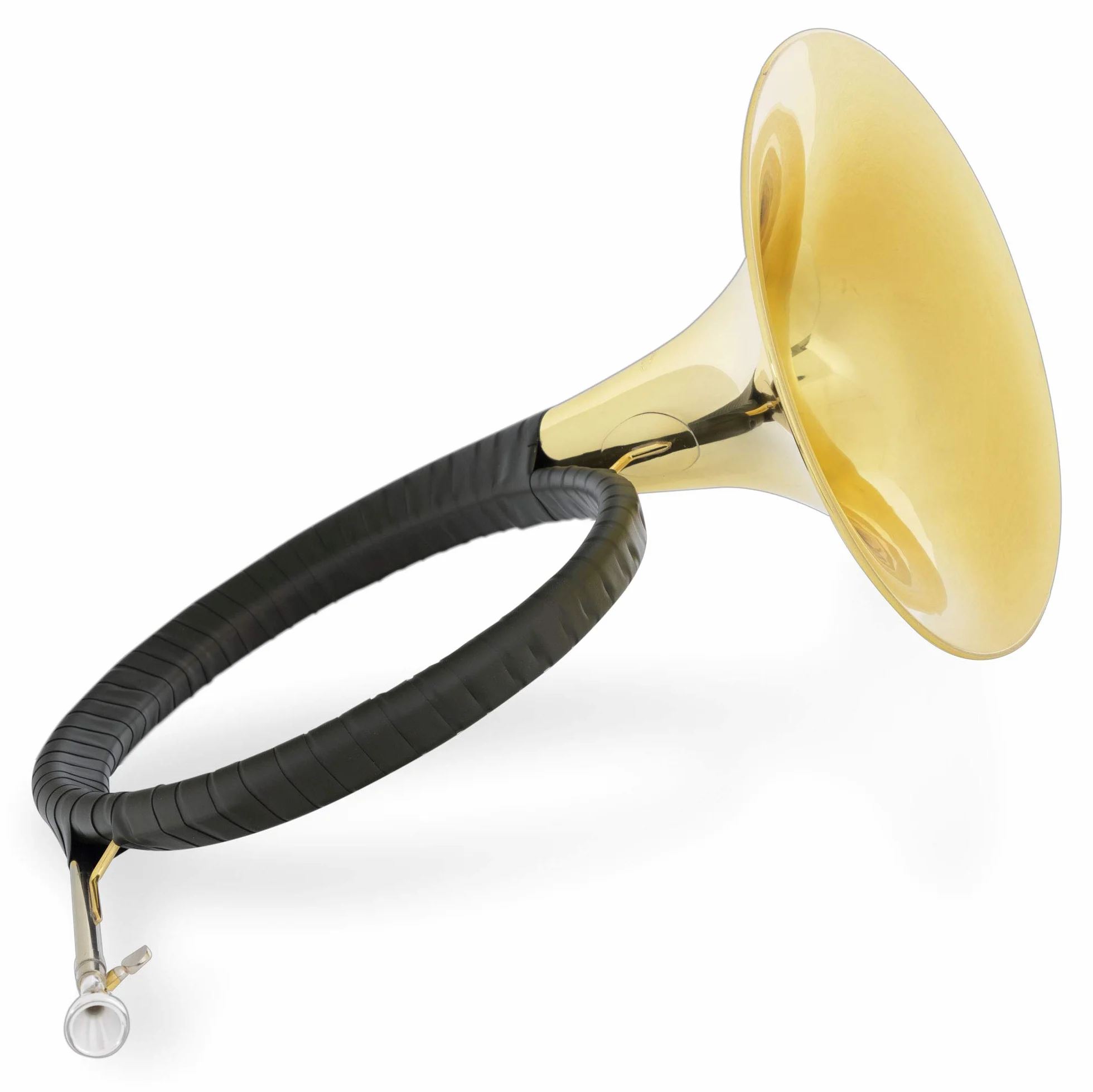 Classic Cantabile PH-400 Bb-Parforcehorn Cor de chasse laiton verni clair avec embouchure et étui