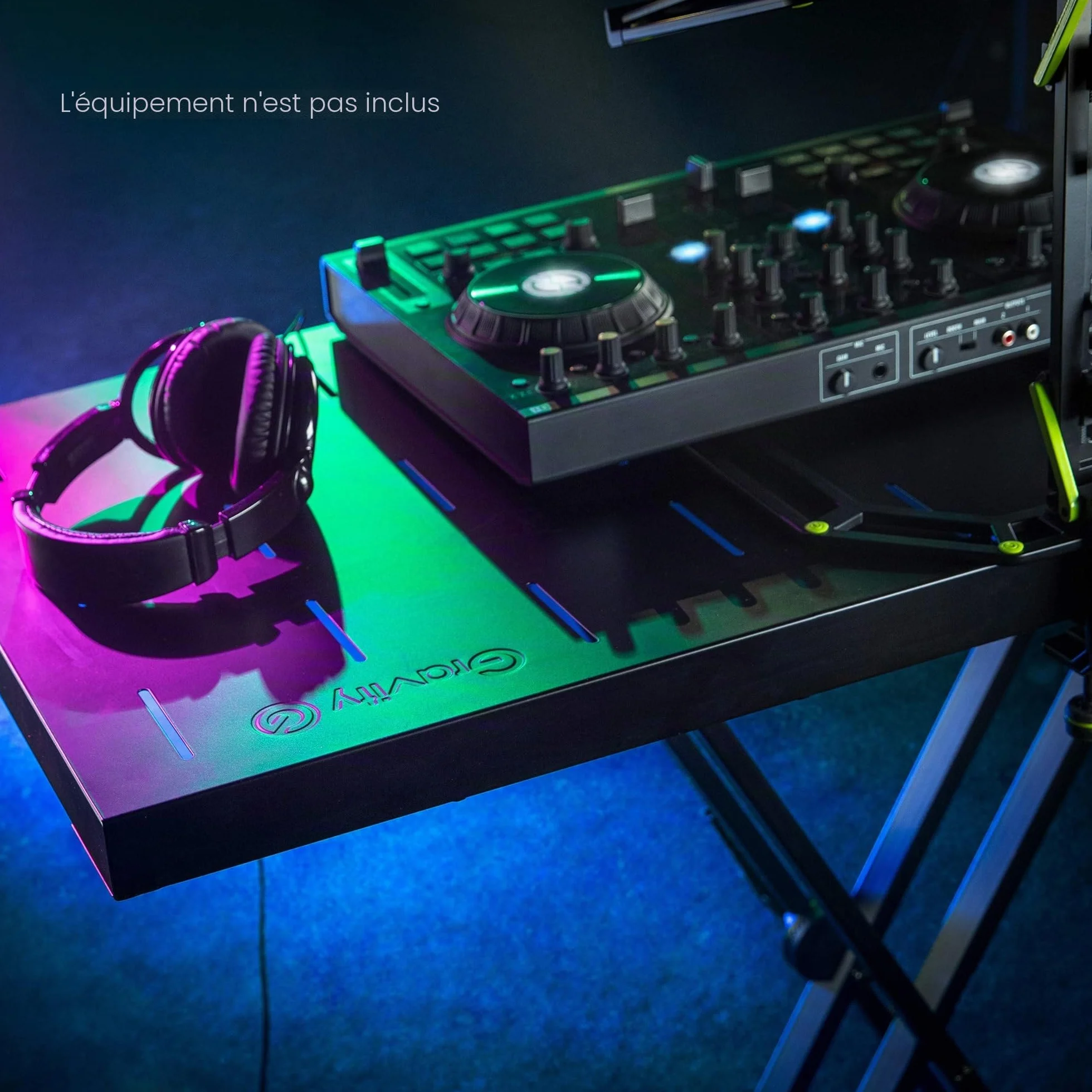 Gravity KSX 2 RD Ensemble support clavier X-Form double bureau rapide