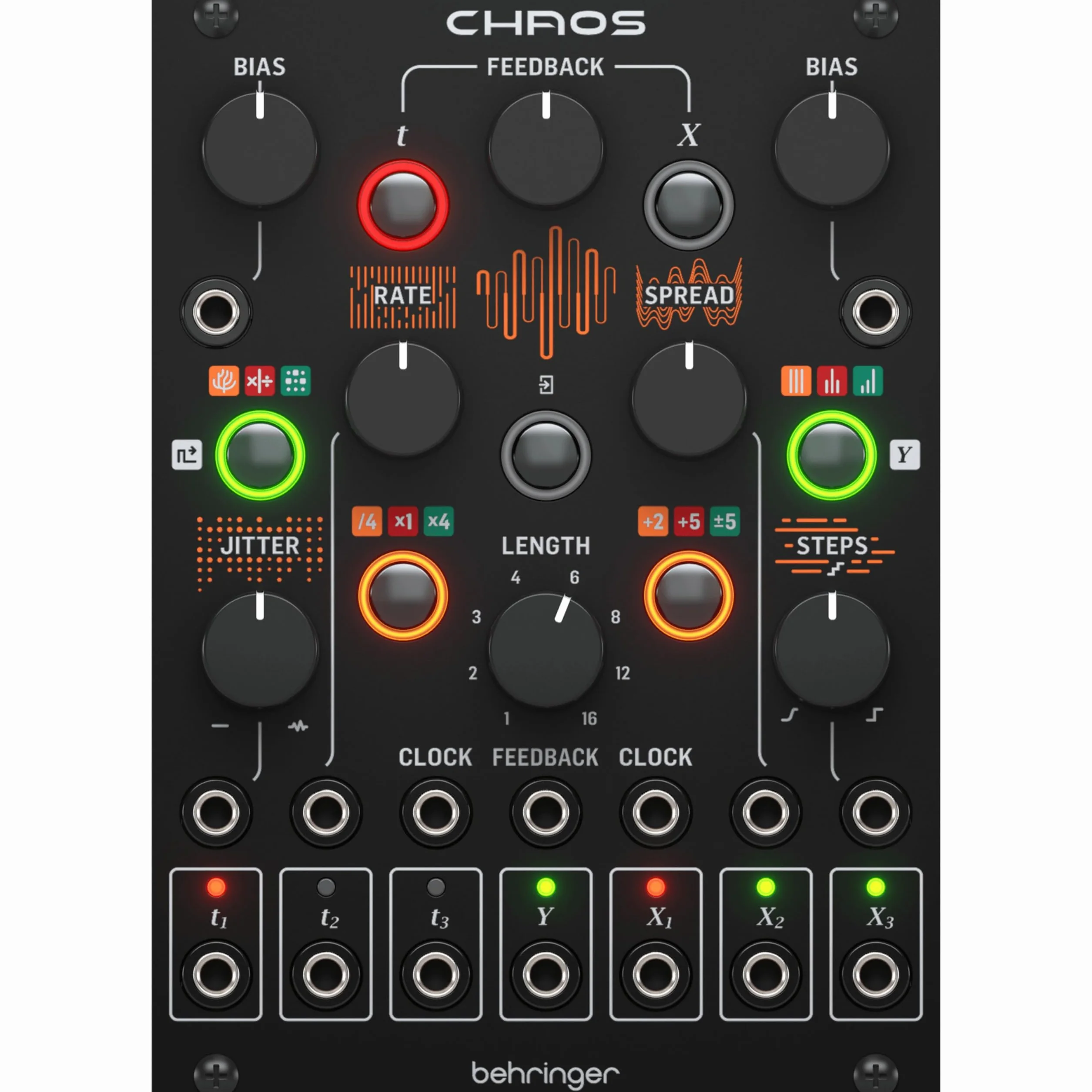 Chaos Synthétiseur modulaire aléatoire