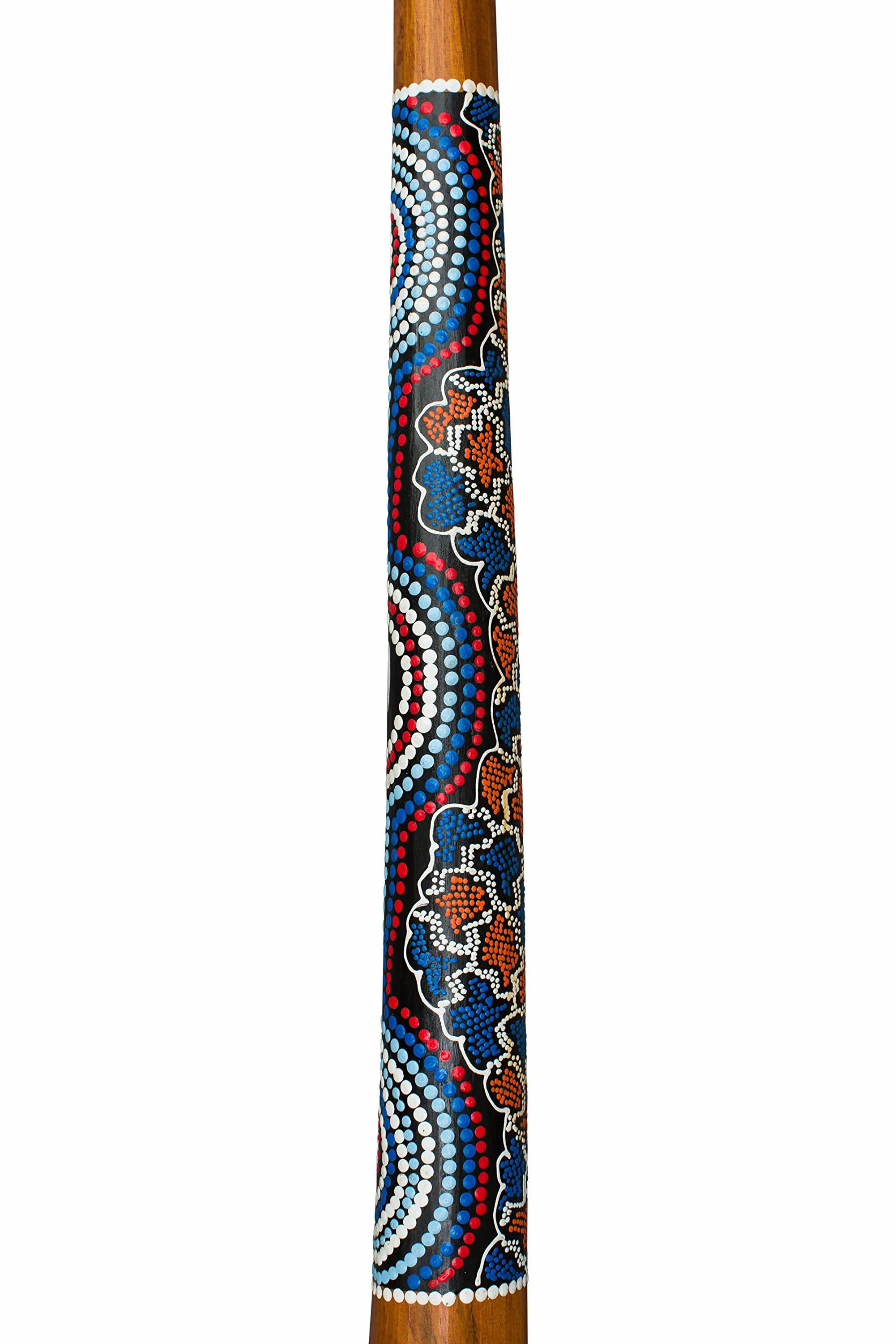 Didgeridoo pour débutants en bois avec cire d'abeille
