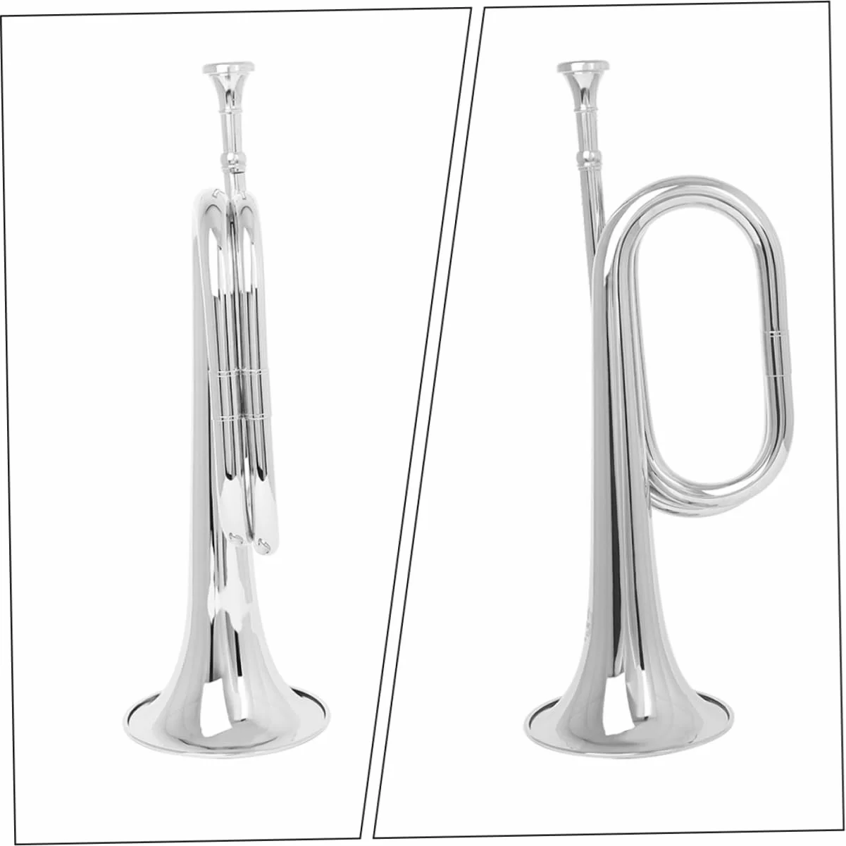 BESTonZON Clairon Orchestre Cuivre pour Fanfare Instrument à Vent Débutant Cor