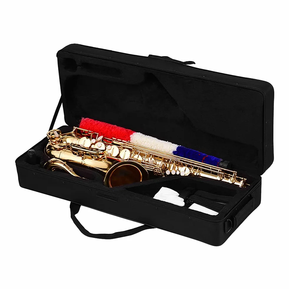 Saxophone ténor COMETX en laiton laqué avec étui
