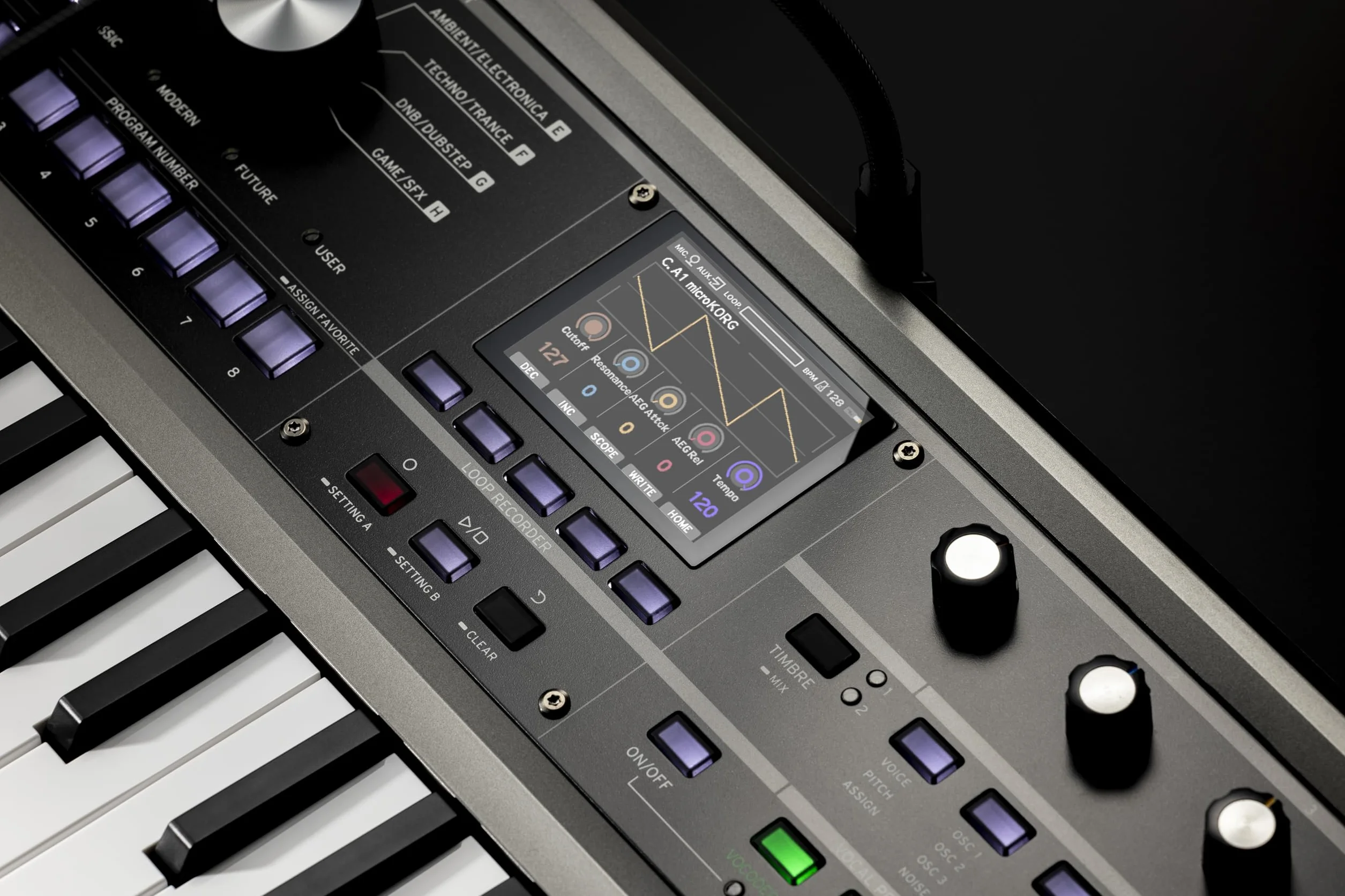 Korg microKORG 2 Synthétiseur Analogique 37 Touches Processeur Vocal
