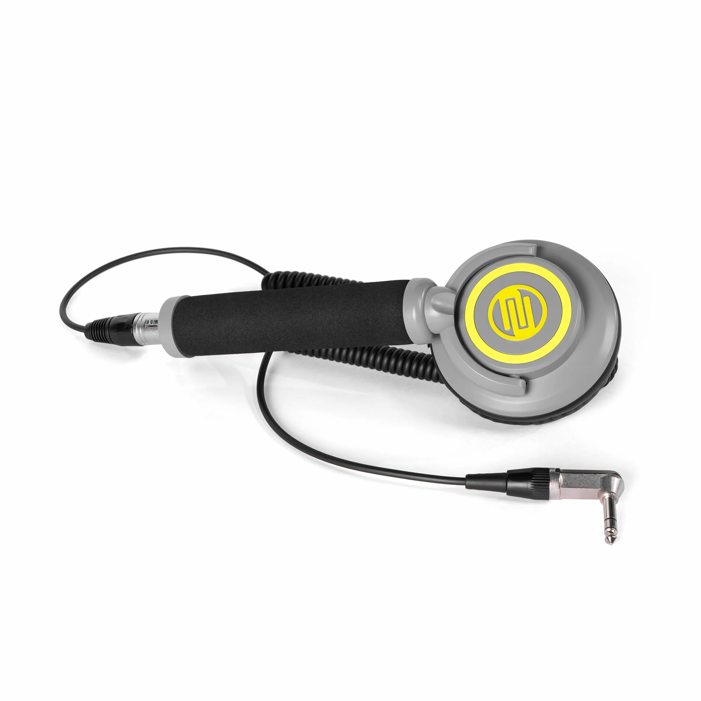 Reloop RHP-10 Mono Neon Casque DJ Professionnel Une Oreillette 50 mm Câble Spiralé XLR