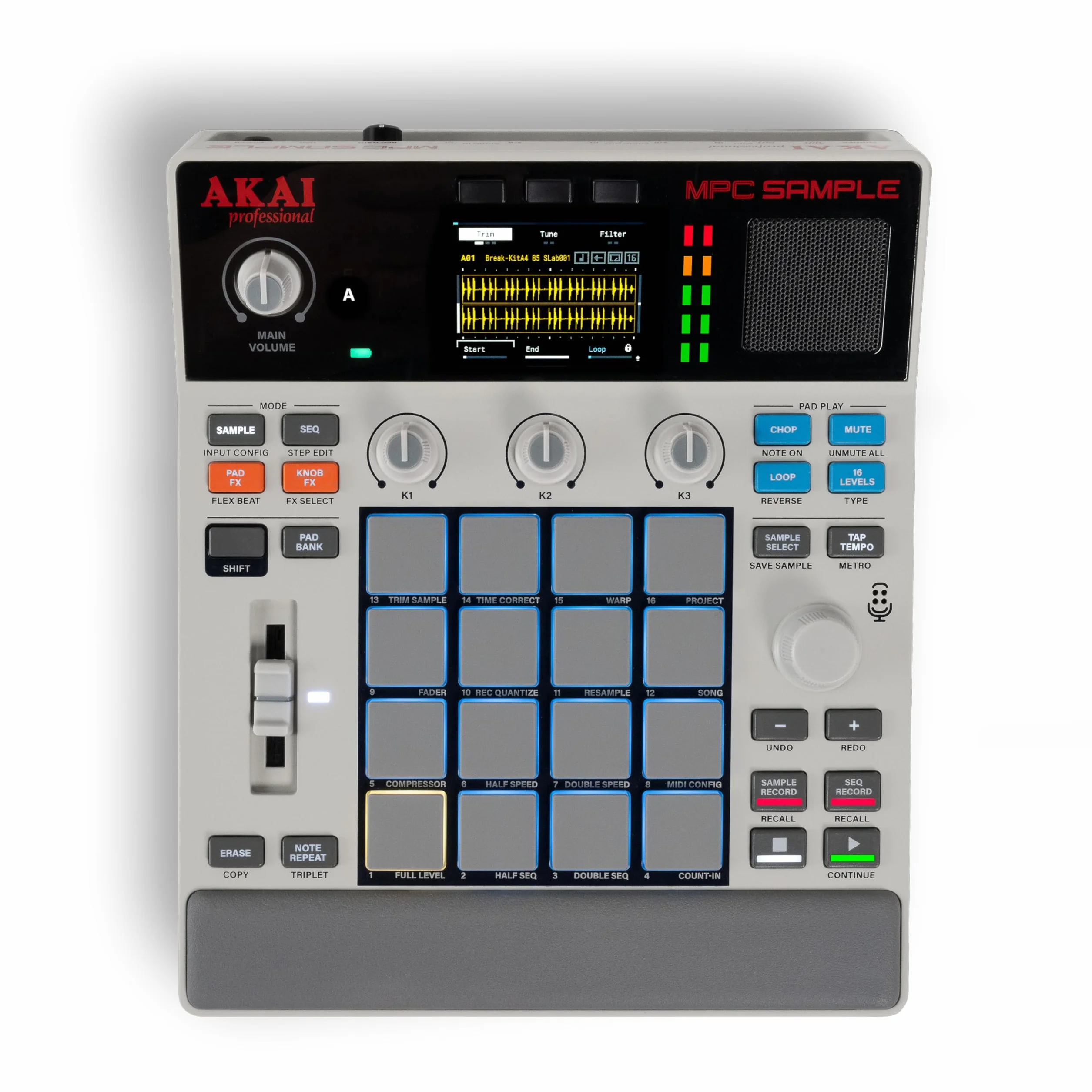 Akai Professional MPC Sample Sampler Portable Autonome avec Batterie Rechargeable USB-C