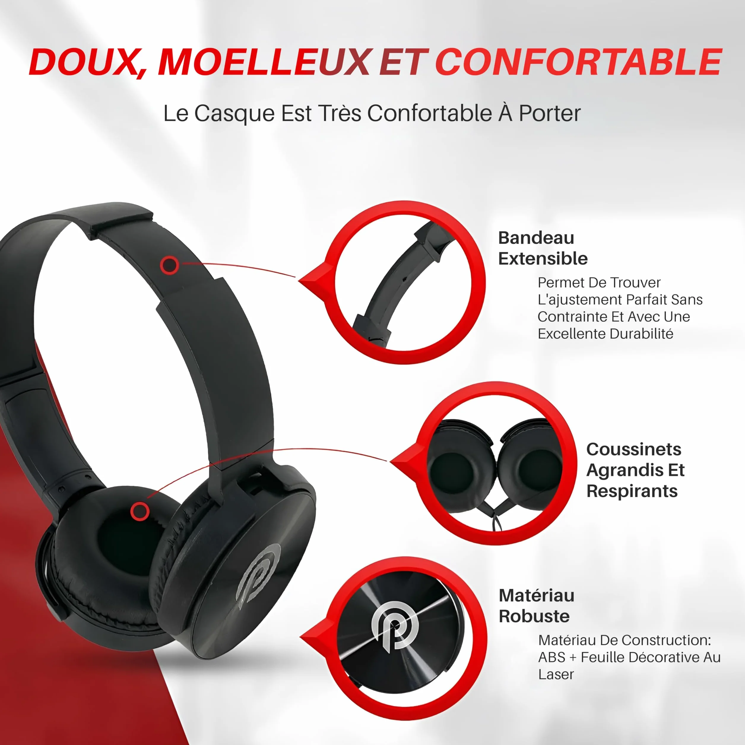 Pyle Piano Numérique Portable 61 Touches 2-en-1 avec Pédale de Sustain, Casque, Housse, Tabouret et Support