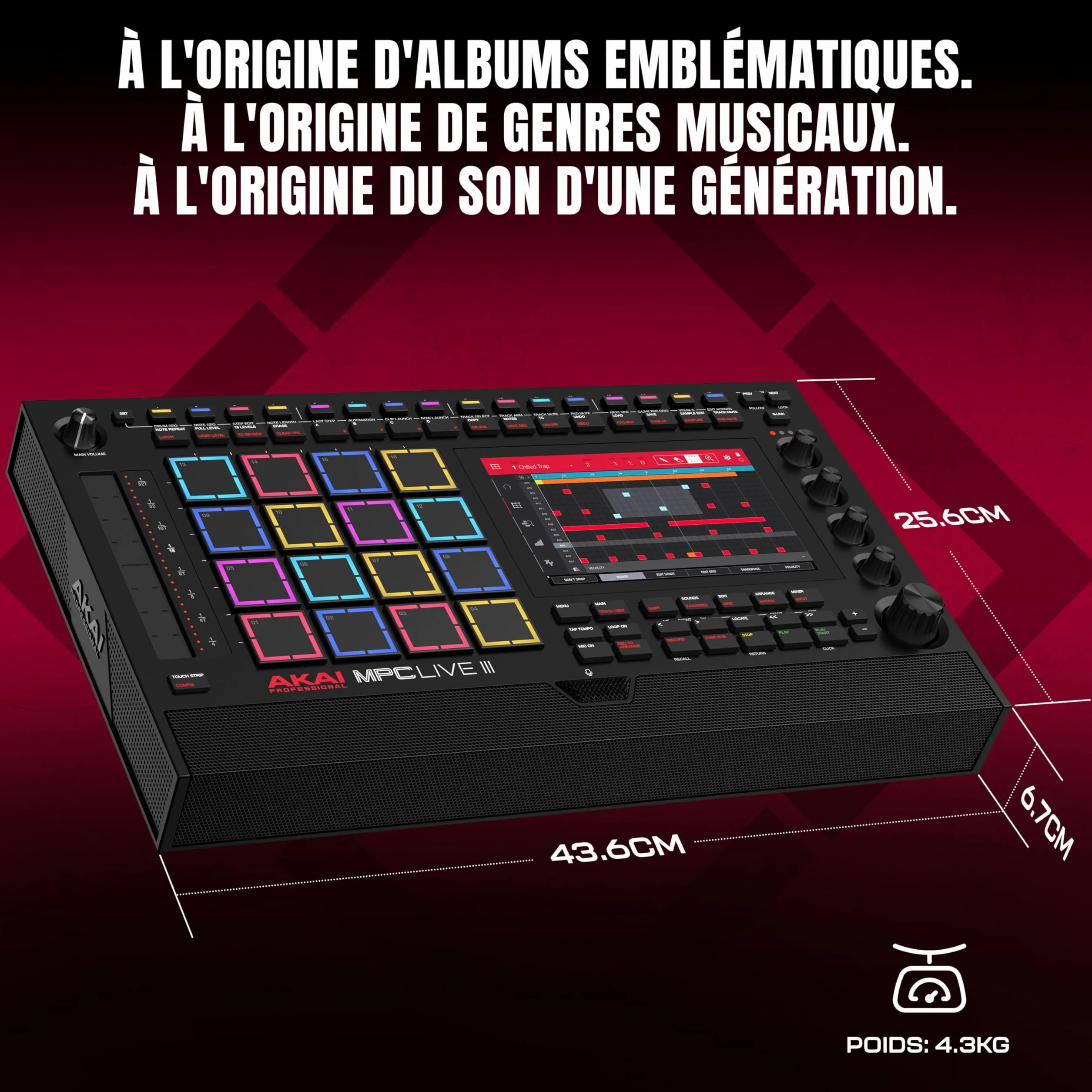 Akai Professional MPC Live III Portable Music Production Center