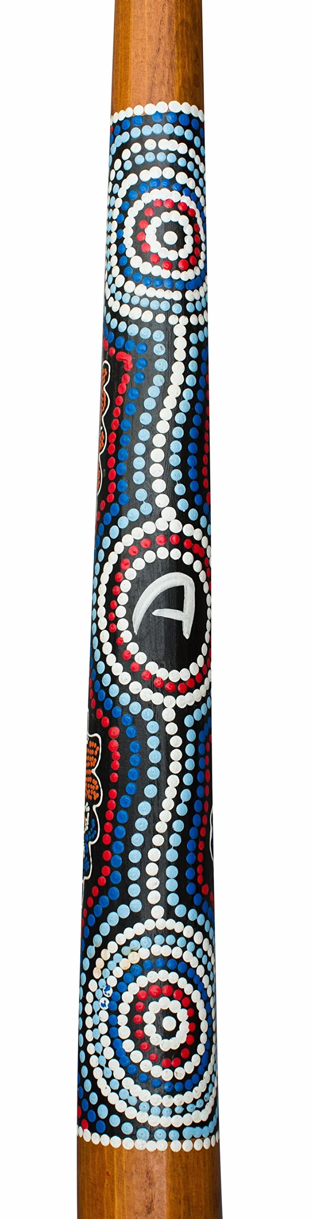 Didgeridoo 130cm bois peintures autochtones débutants