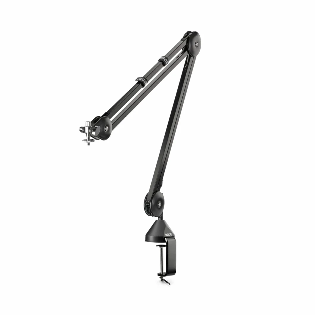 RODE PSA1 Bras Perche de Studio Professionnel, Ressorts Internes Silencieux, Pince de Bureau Noir