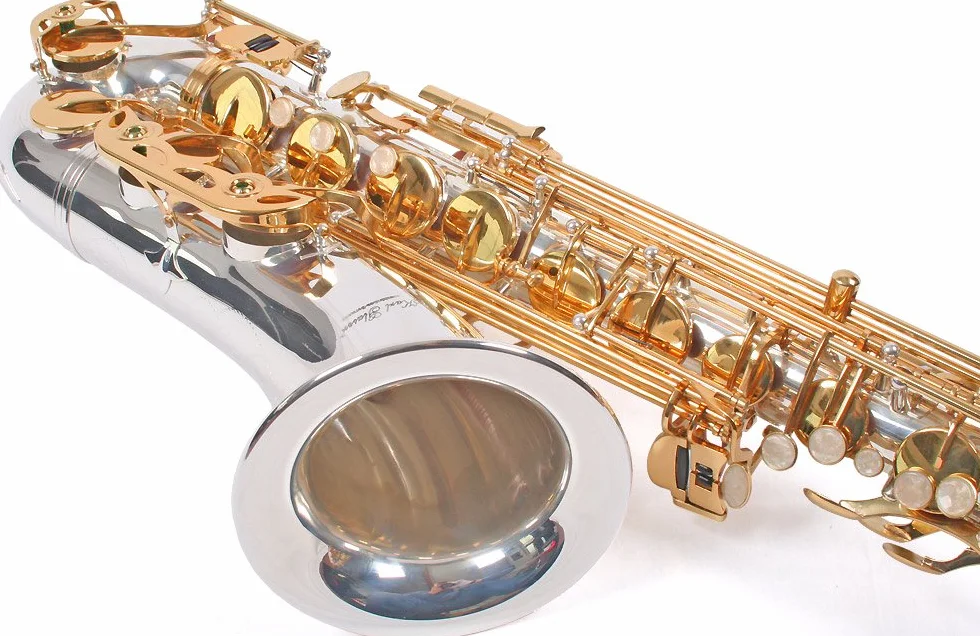 Saxophone Ténor Argent Or avec étui