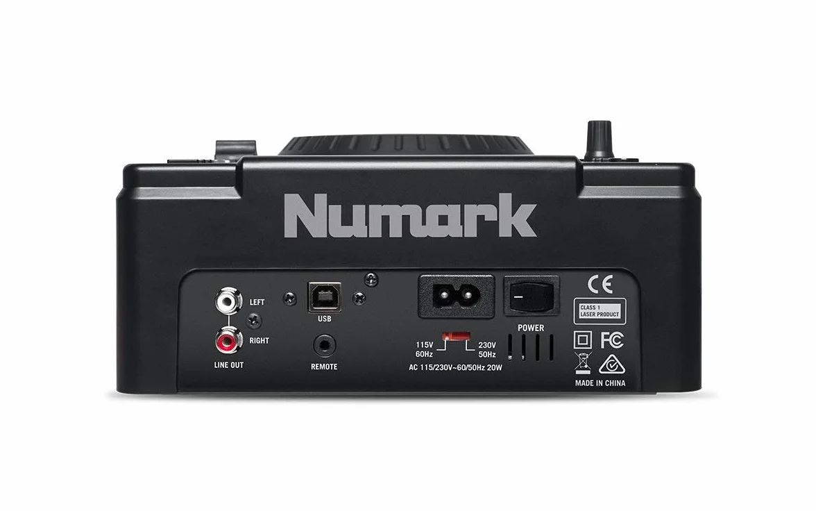 Numark NDX500 - Lecteur CD USB Contrôleur DJ avec Jog Wheels Tactiles, Interface Audio Intégrée, Fader Long Débattement, Préconfiguré pour Serato DJ
