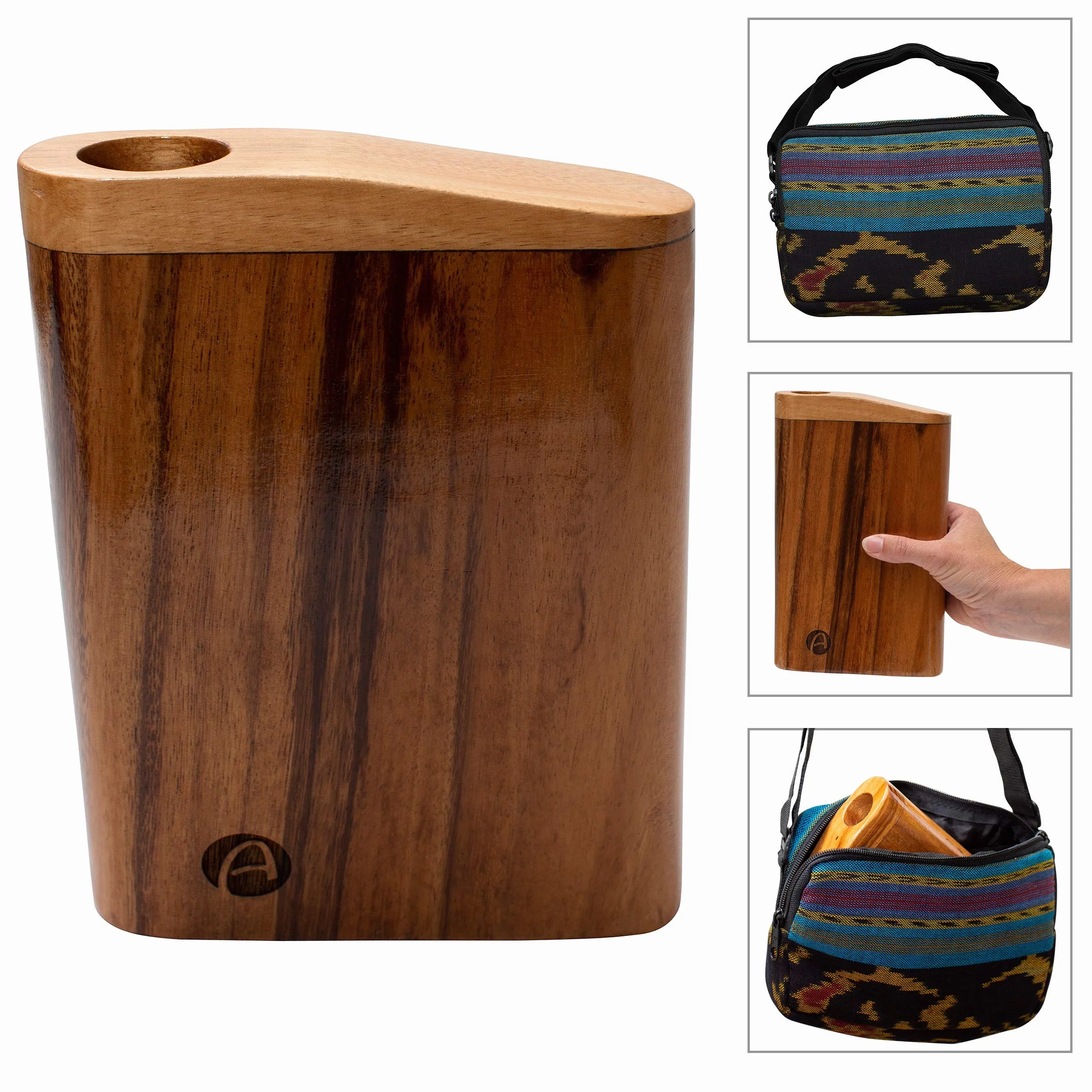 Didgeridoo de voyage Australian Treasures AT-Travel avec sac porte-clés certificat de réduction