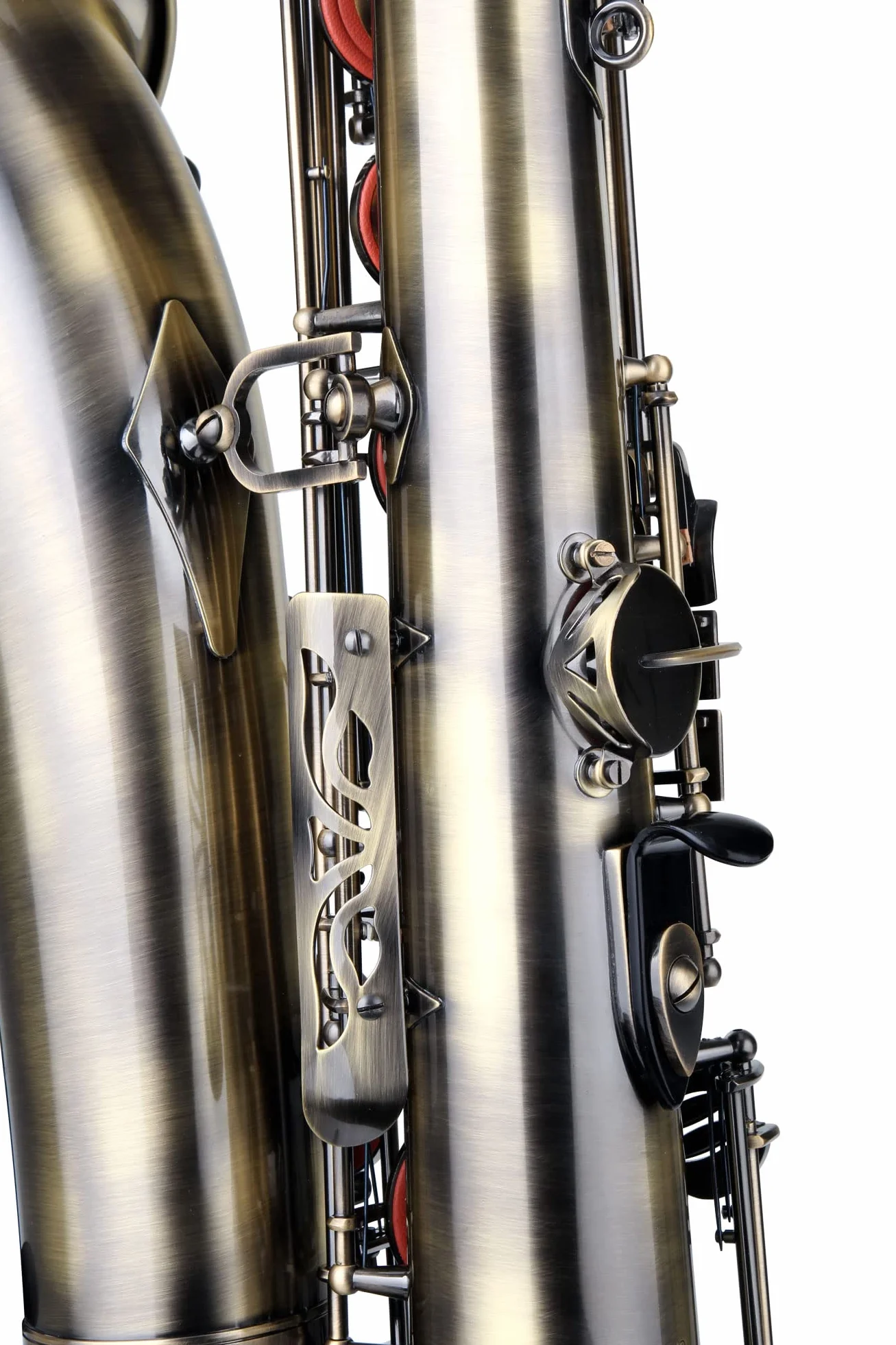 Classic Cantabile TS-450 Saxophone Ténor Set Antique Yellow Laiton Vintage