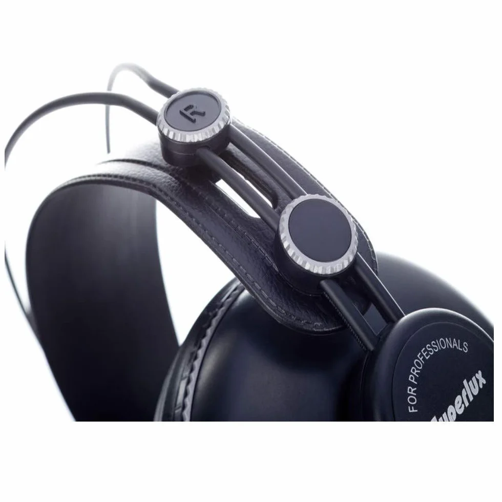 Superlux HD662B Noir Circumaural Casque Audio 10-30000 Hz 98 DB 2,5 m