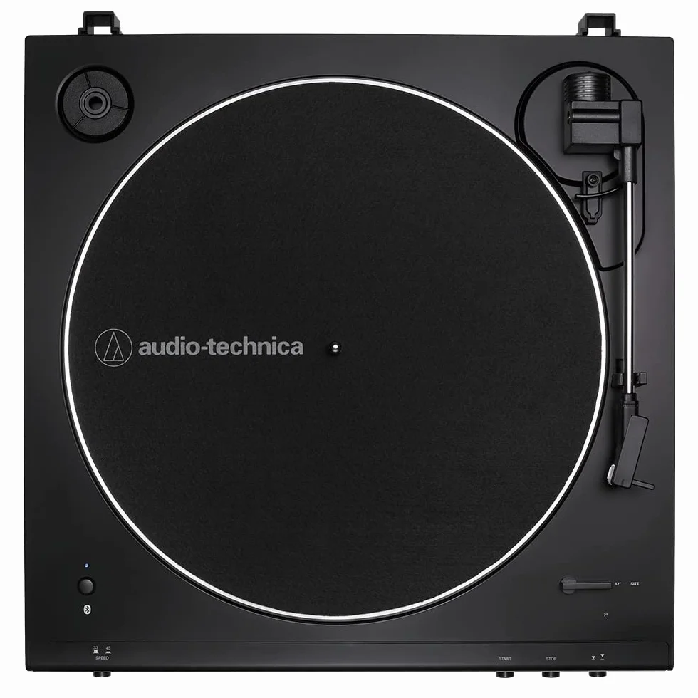 Audio-Technica LP60XBTWH Platine Vinyle sans Fil à Entraînement par Courroie Automatique