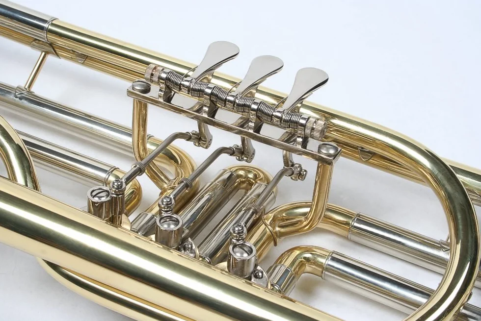 Bass Trompette Trompette basse avec Embouchure Étui Neuf