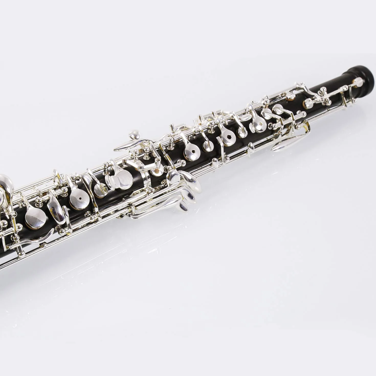 Rochix Oboe Professional WHS36 Ebony Wood Silver Plated Semi Automatic Tone C
