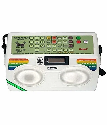 TABLA RADEL TAALMALA DIGI-108 AVEC MANJIRA