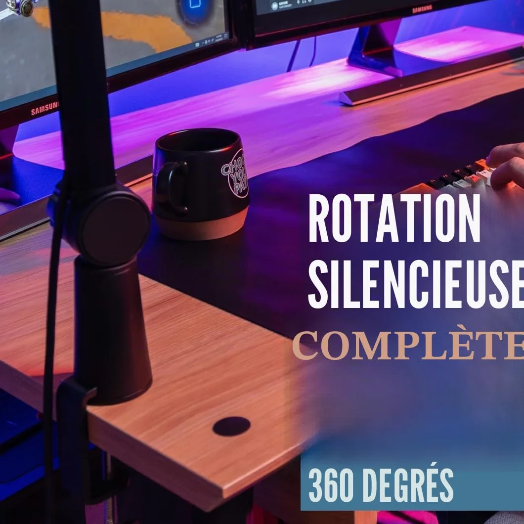 Shure Support de microphone à bras articulé monté sur bureau SH-BROADCAST1