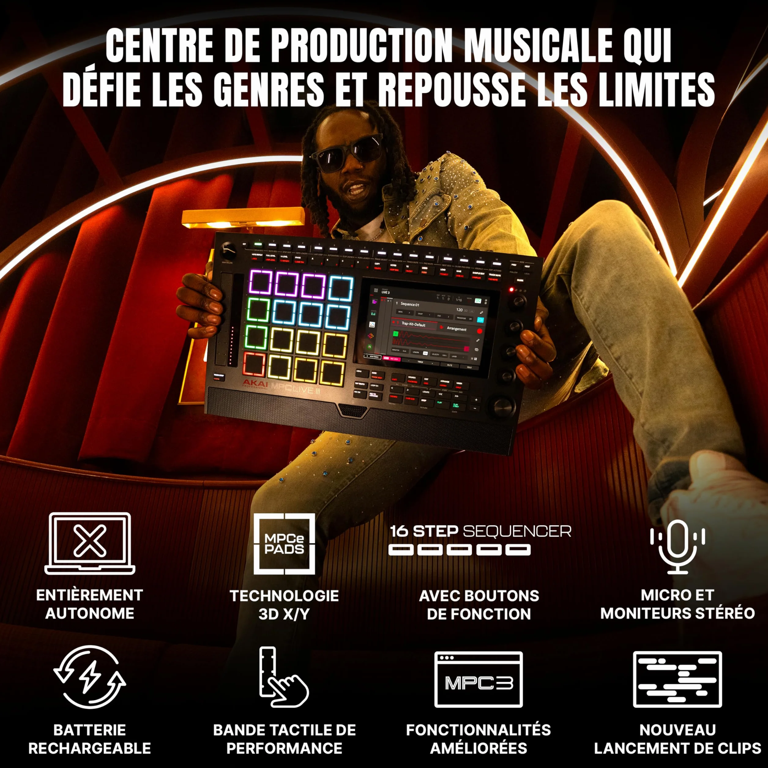 Akai Professional MPC Live III Portable Music Production Center