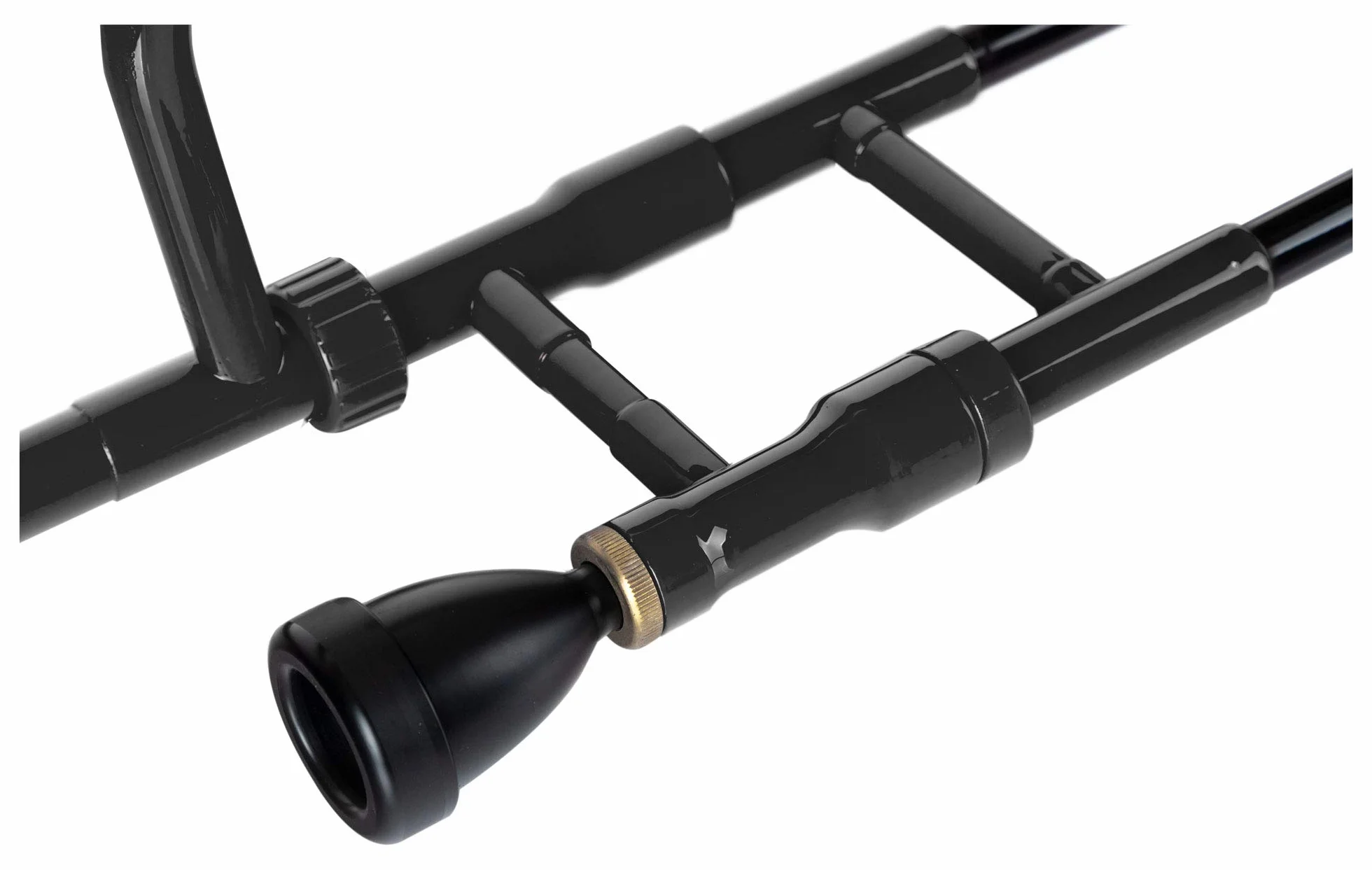 Classic Cantabile MardiBrass Trombone Ténor en ABS Plastique Bb Coulisse fibre de verre 660g 12mm avec embouchure housse noir