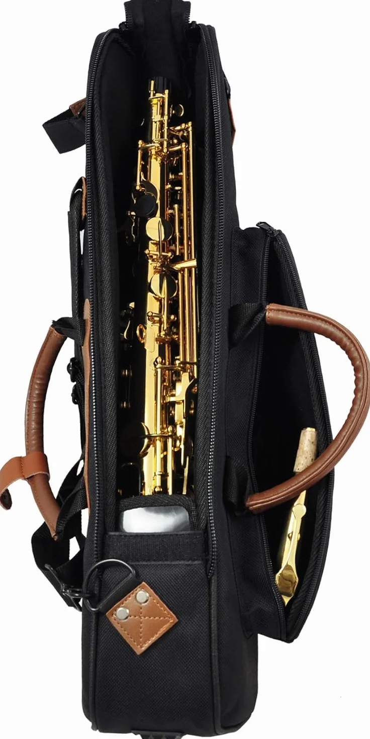 Gigbag pour Saxophone Alto - Housse avec Fonction Sac à Dos