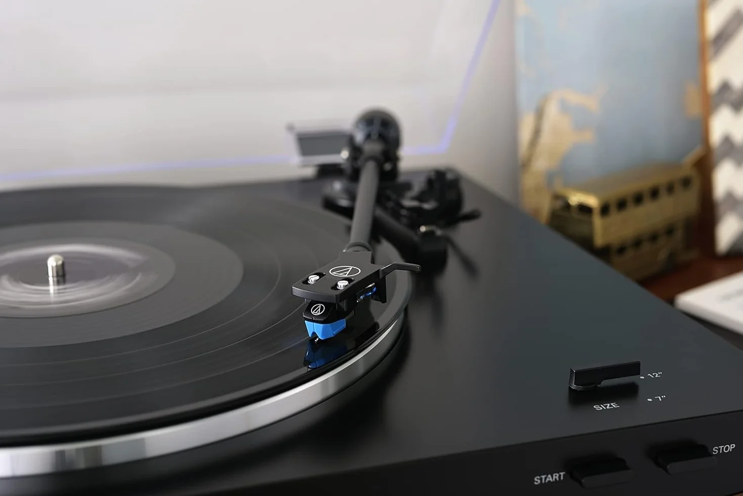 Audio-Technica LP3XBTBK Platine Vinyle Sans Fil Automatique Noir