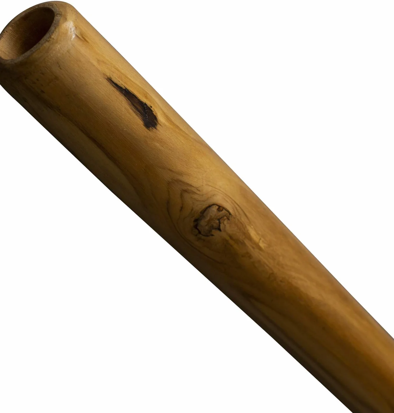 Didgeridoo 120cm z woskiem pszczelim i torbą ikat - zestaw do nauki gry