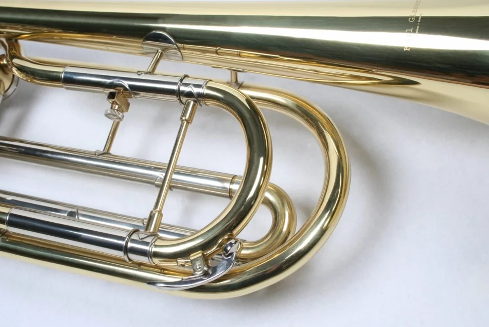 Bass Trompette Trompette basse avec Embouchure Étui Neuf