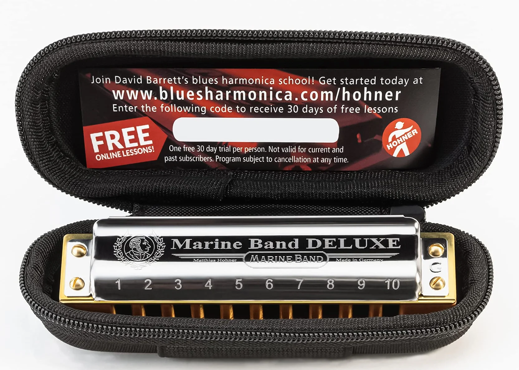 Harmonica HOHNER Marine Band Deluxe 200520 C Tonalité DO
