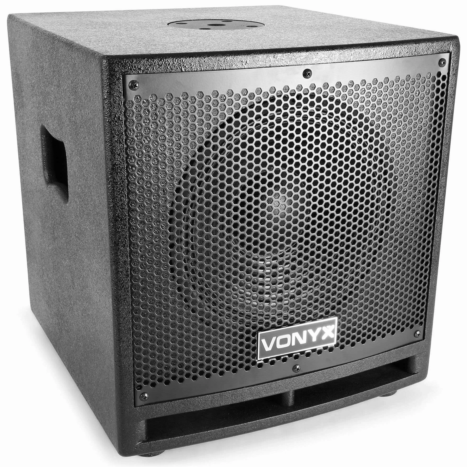 VONYX Kit Sono DJ 2.2 avec Table de Mixage et Accessoires DJ