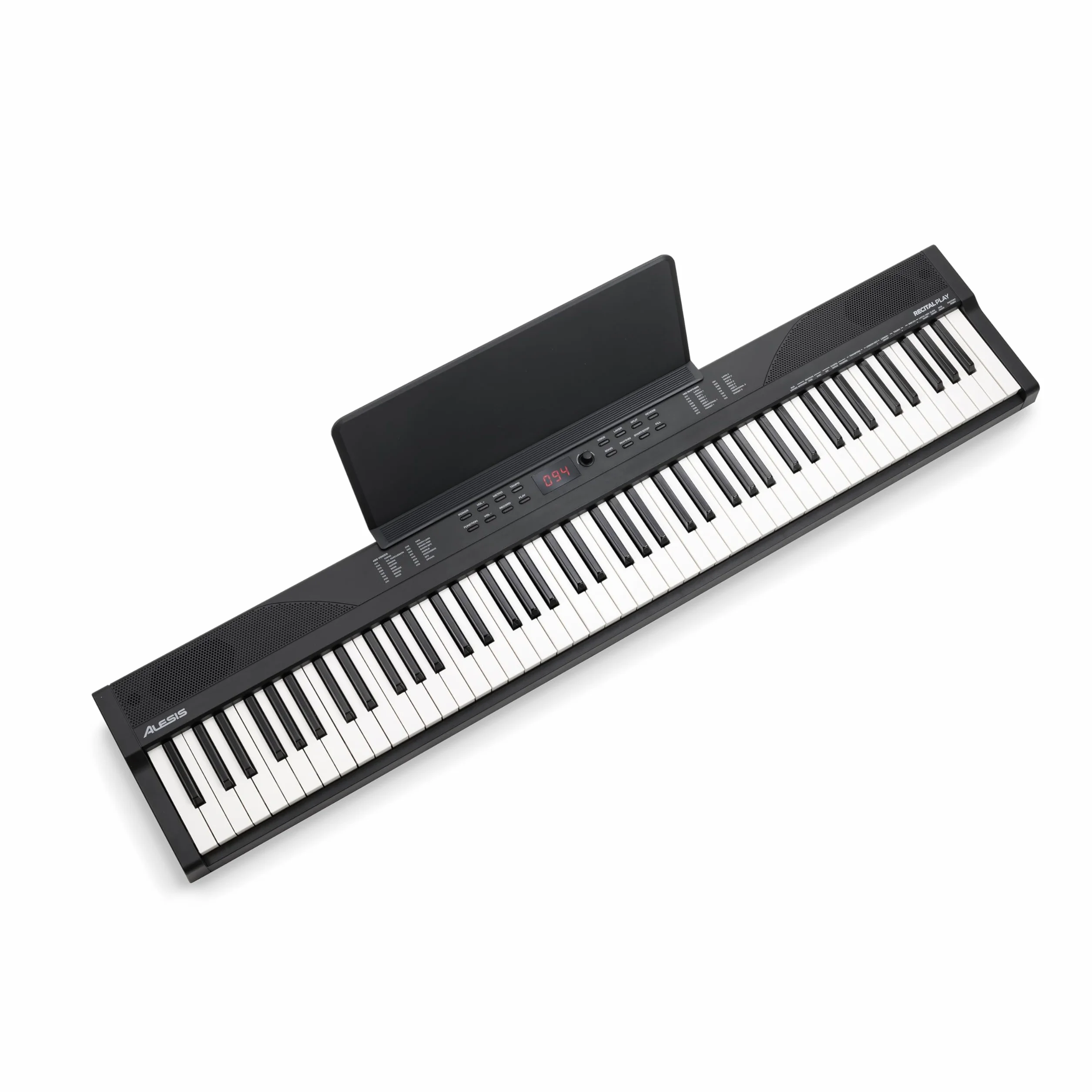 Alesis Piano Numérique 88 Touches avec 480 Sons, Haut-Parleurs, MIDI USB, Sac de Transport, Support, Casque, Pédale