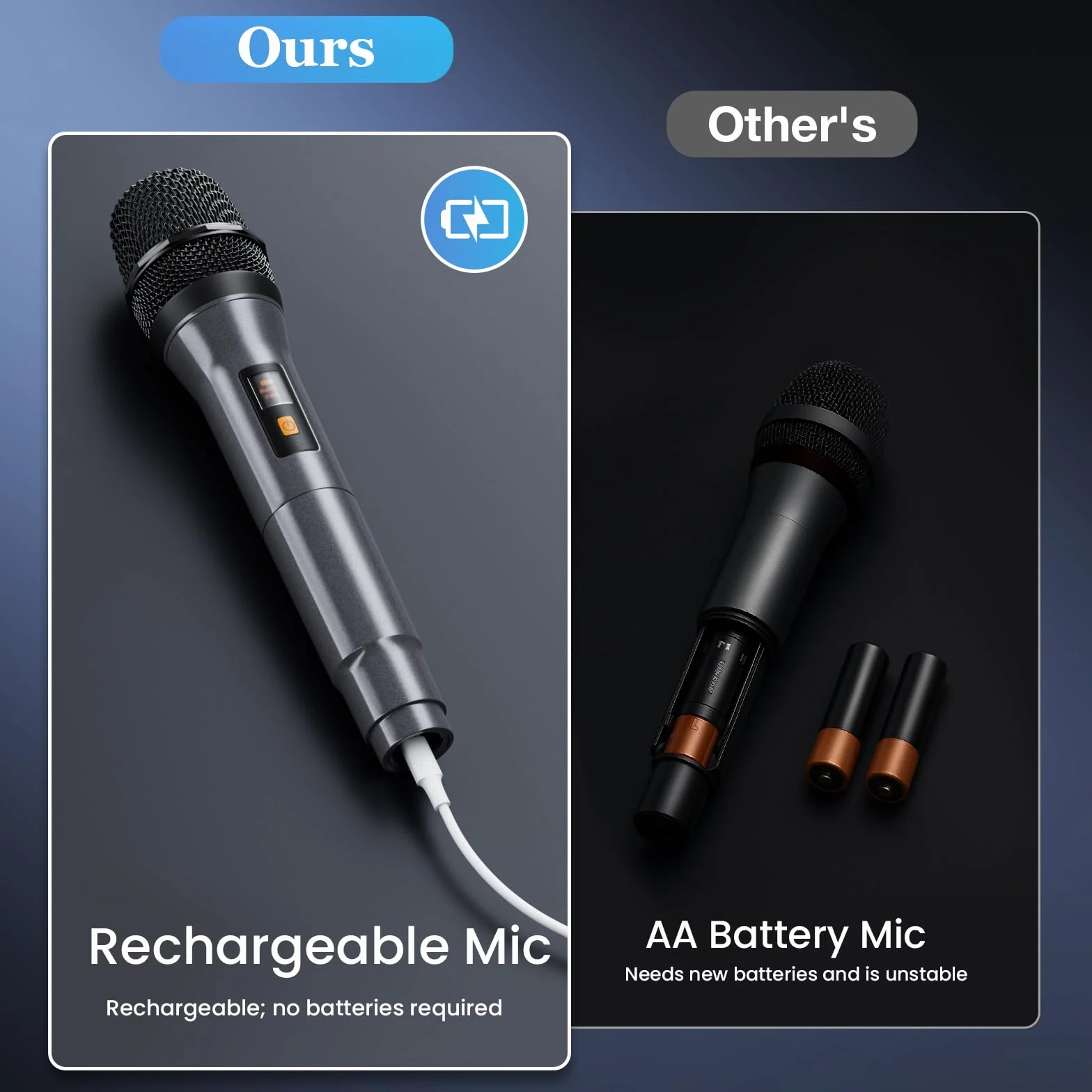 Karaoke Adulte Haut-Parleur Bluetooth Portable avec 2 Microphones sans Fil Système PA Lumières