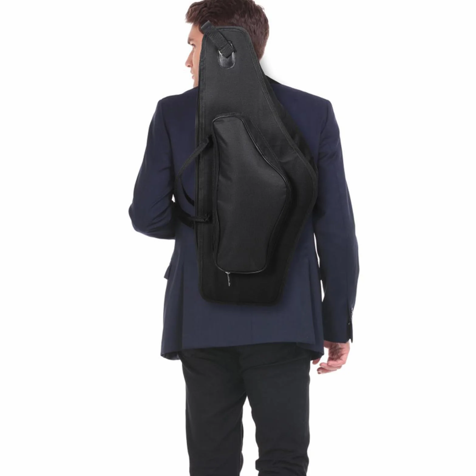 Étui pour Saxophone Alto Sac de Transport étanche Résistant aux Chocs Housse Double Réglable
