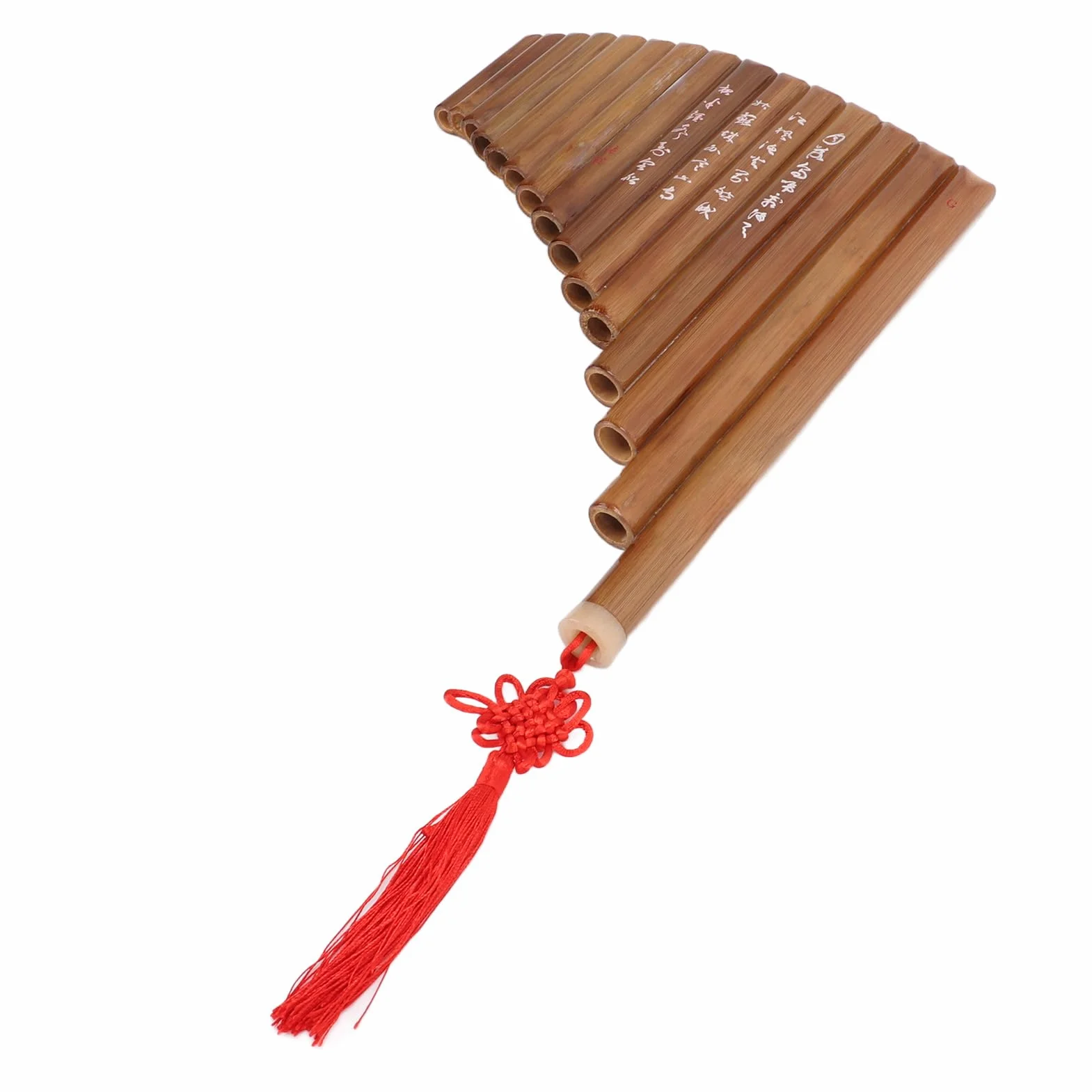 Pan Flute 15 Pipes G Tone Chinois Pan Pipe Instrument Flûte De Pan En Bambou