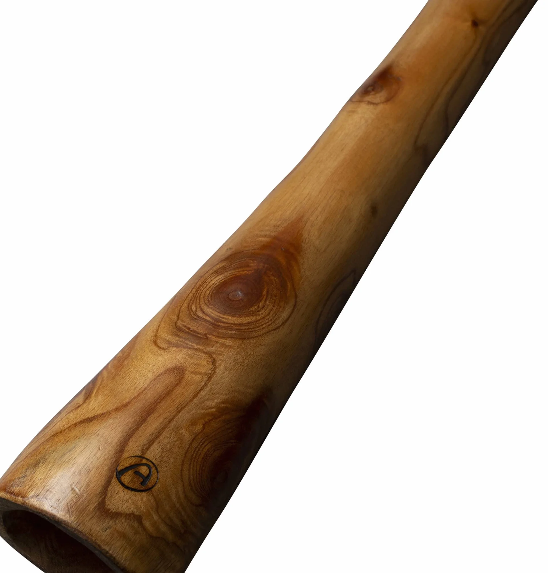 Didgeridoo Acajou série PRO 147cm avec sac I-cat, protecteur d'embouchure, DVD et cire d'abeille
