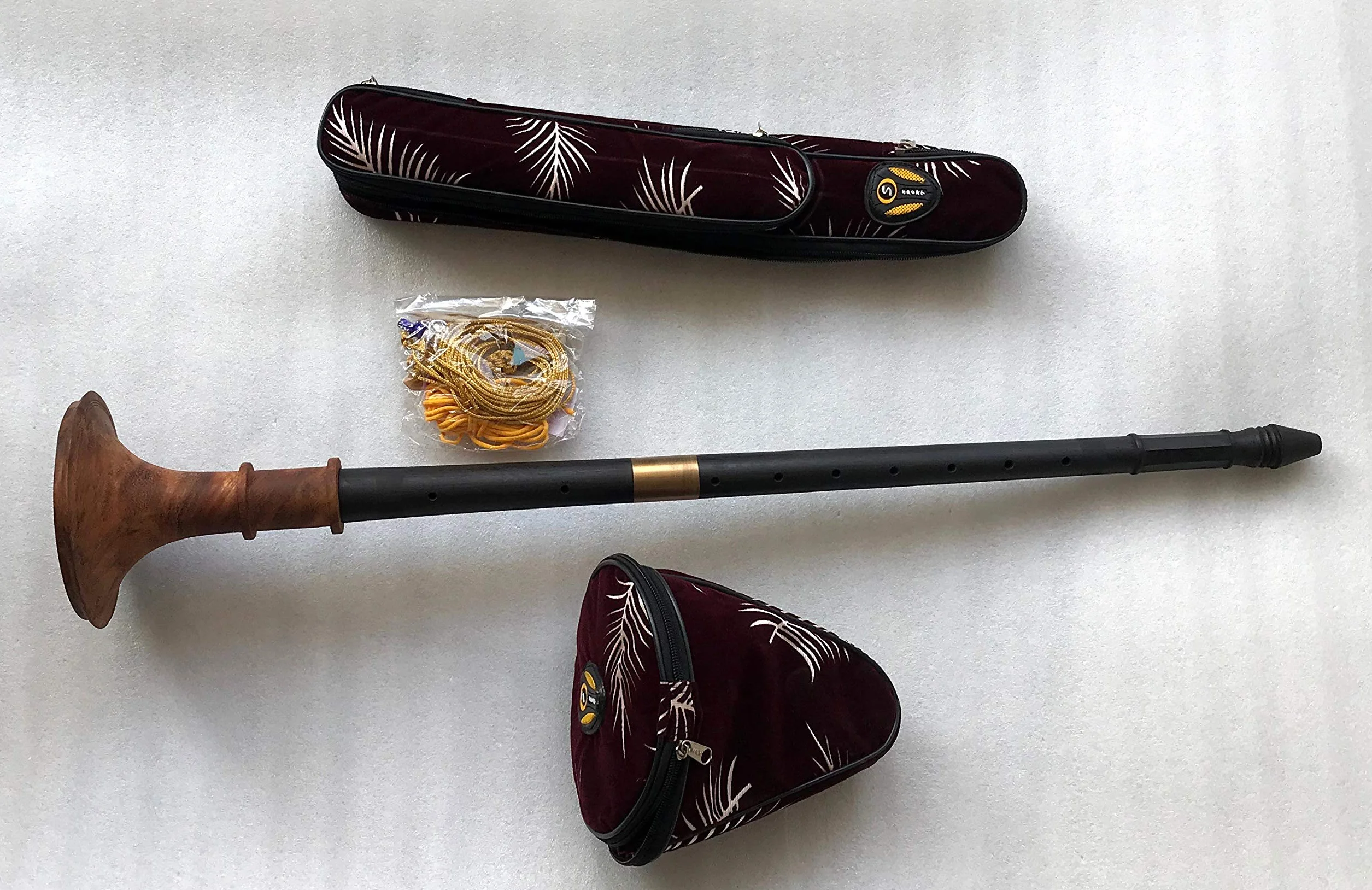 Nadaswaram Shehnai du Sud de l'Inde Instrument classique Pliable